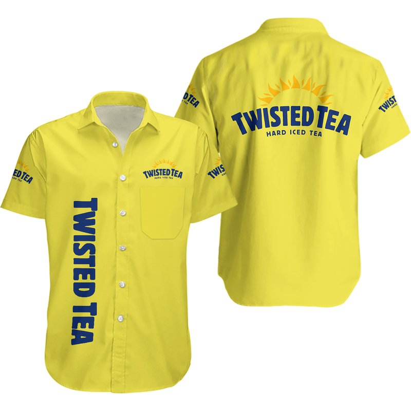 Twisted Tea Hawaiian Shirt Hawaiian Shirt — Chemises décontractées pour hommes