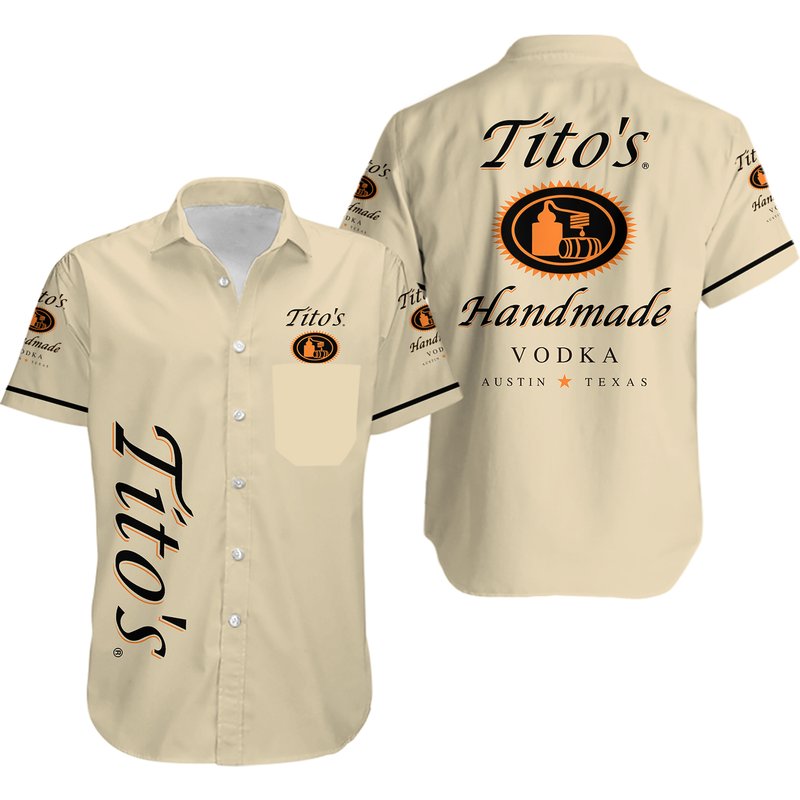 Tito's Handmade Beach Hawaiian Shirt Aloha Shirt — Chemises décontractées pour hommes