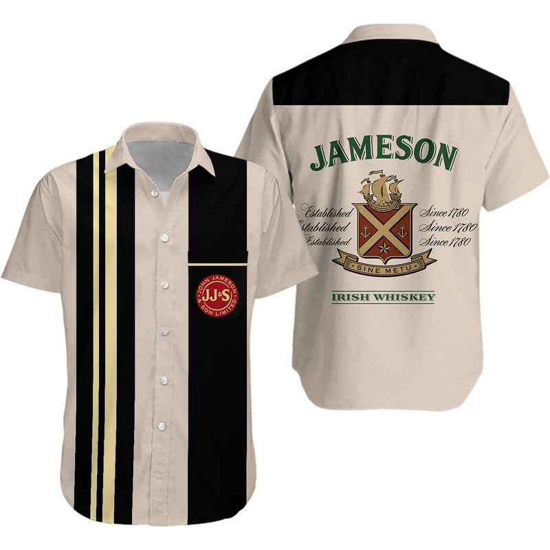 Jameson Jjs Beach Hawaiian Shirt — Chemises décontractées pour hommes