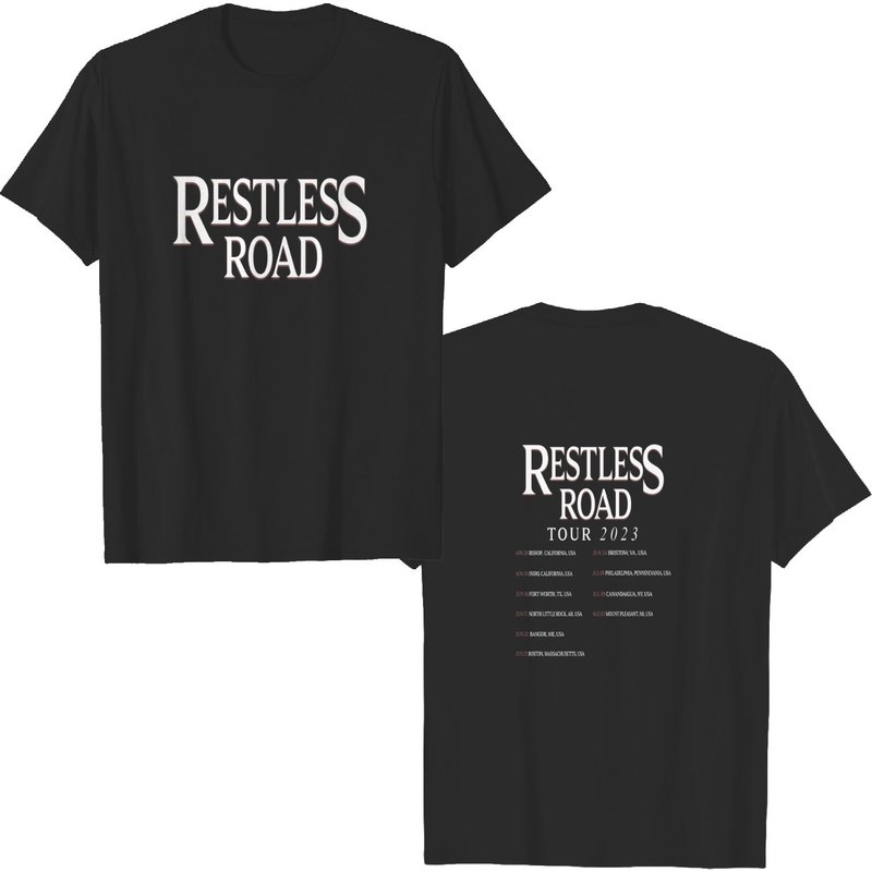 Restless Road Tour 2023 Tee, Restless Road Tour 2023 Shirt
