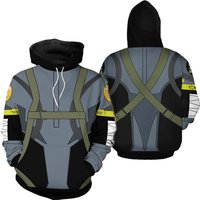 Metal Gear Solid V Ground Zeroes Big Boss Mgs 3d Hoodie — Sweats à capuche pour hommes