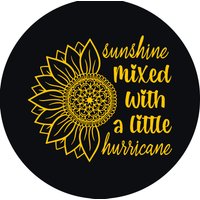 Sunshine & Hurricane Tire Cover — Accessoires pour camions