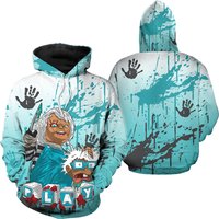 We Bay-bay Kids 90s Melanin Tiedye 3d Hoodie