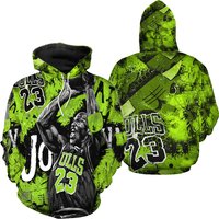 Match Jordan 6 Electric Green 3d Hoodie