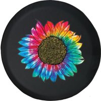 Sunflower Hippie Spare Tire Cover