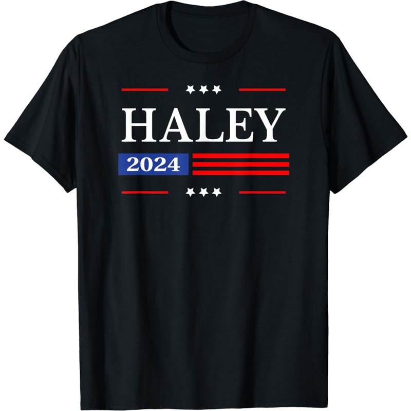 Nikki Haley 2024 American Flag Usa Flag T-shirt