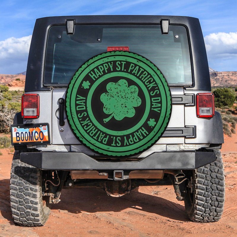 St Patrick Day Spare Tire Cover — Accessoires pour camions