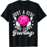 Girls Bowling Tshirt, Bowler Tee, Tenpin Bowling T-shirt