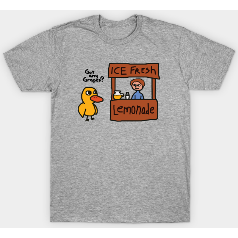 Got Any Grapes? - Duck Song - T-shirt — T-shirts pour hommes