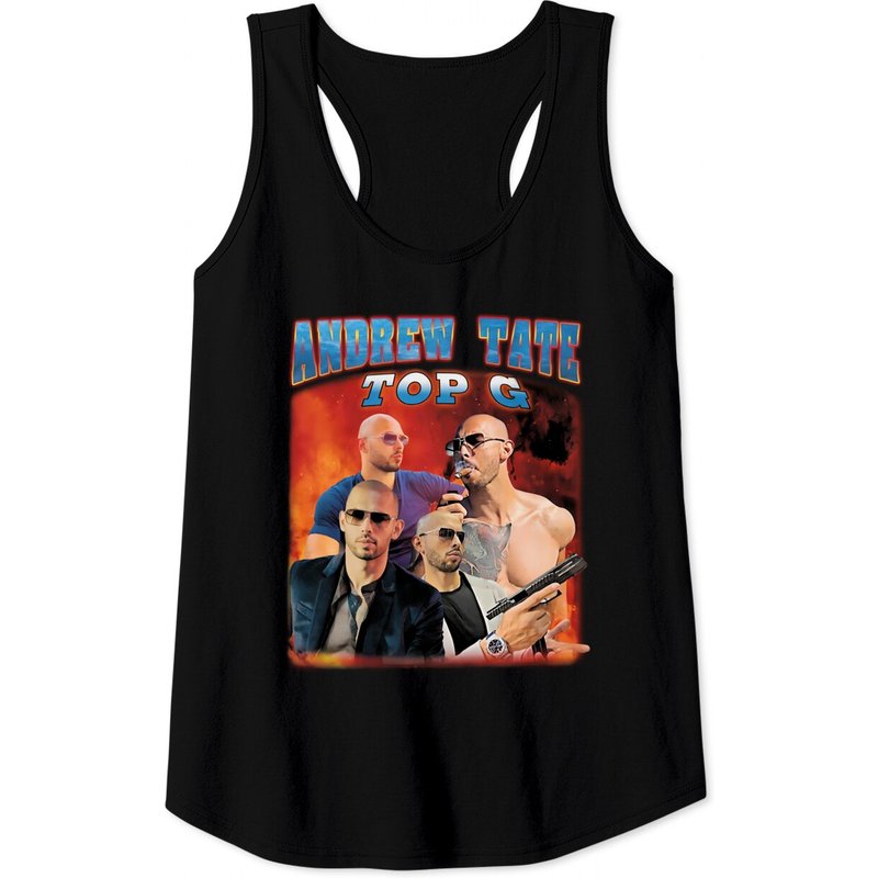 Andrew Tate Vintage Tank Tops, Vintage Andrew Tate Tank Tops — T-shirts pour hommes