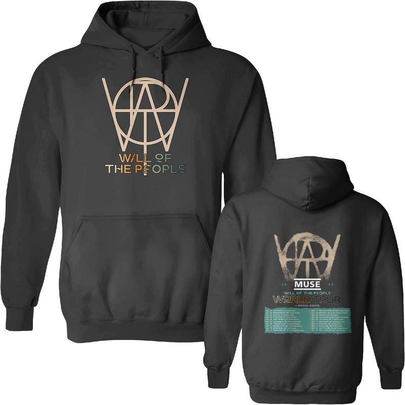 The Unisex Muse Shirt, Will Of The People Tour Concert Muse Band 2023 Hoodie