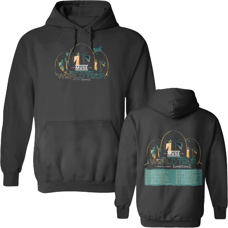Muse World Tour 2023, Will Of The People New Album, Muse 2023 Us Tour Shirt