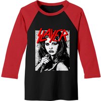 Buffy Vampire Metal Mashup Baseball Tees