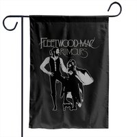 Fleetwood Mac Rumours Adults Unisex White Garden Flags — Decorative Flags