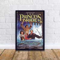 The Princess Bride 1987 Love Adventure Movie Poster — Posters & Prints