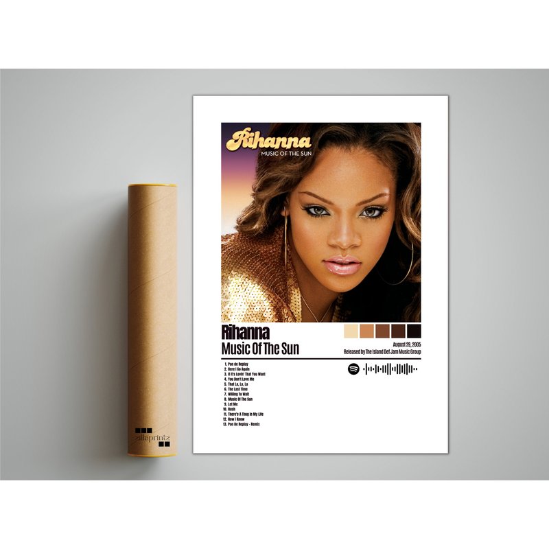 Rihanna Poster Music Of The Sun Poster