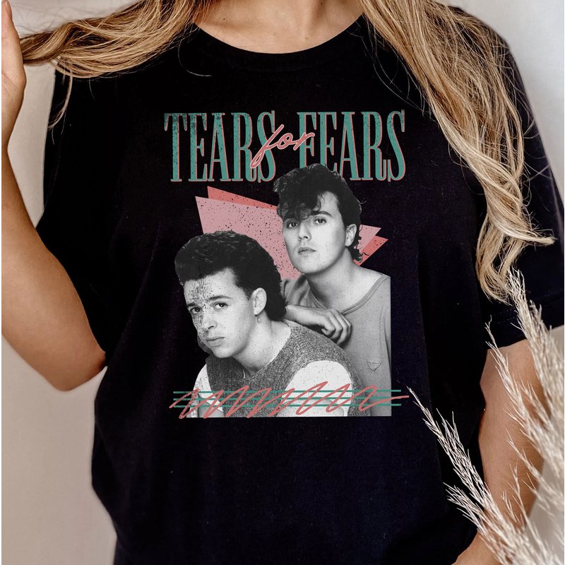 Faded-style 80s Tears For Fears Shirt, Tears For Fears Shirt