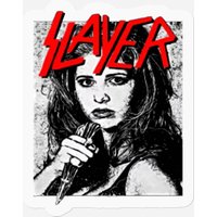 Buffy Vampire Metal Mashup Stickers — Autocollants et stickers