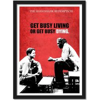 Gray Wall Shawshank Redemption Movie Poster — Posters & Prints