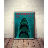 Polish Movie Poster Jaws 2 Poster — Posters & Prints