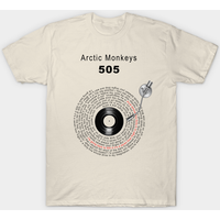 505 Lyrics Illustrations - Arctic Monkeys - T-shirt