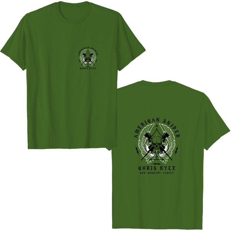 Howitzer Style Men's T-shirt Chris Kyle Spade Military Grunt — T-shirts pour hommes