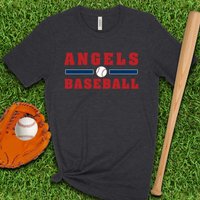 Angels Baseball T Shirt, Unisex Shirt