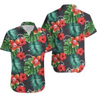 Dracula Hotel Transylvania Hawaiian Shirt, Flamingo 3d Hawaii Shirt