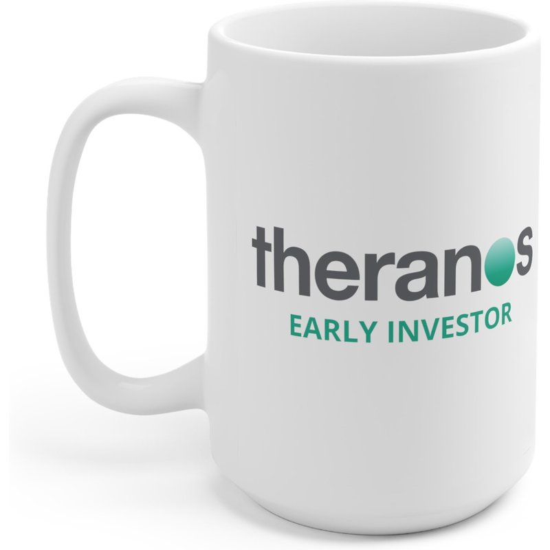 Theranos Early Investor Elizabeth Holmes Theranos Mugs — Mugs & Tumblers