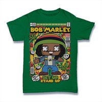 Bob Marley Funko Pop Cartoon Rap T-shirt — T-shirts pour hommes