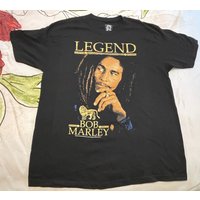 Bob Marley - Legend Mens Large Reggae Shirt — T-shirts pour hommes
