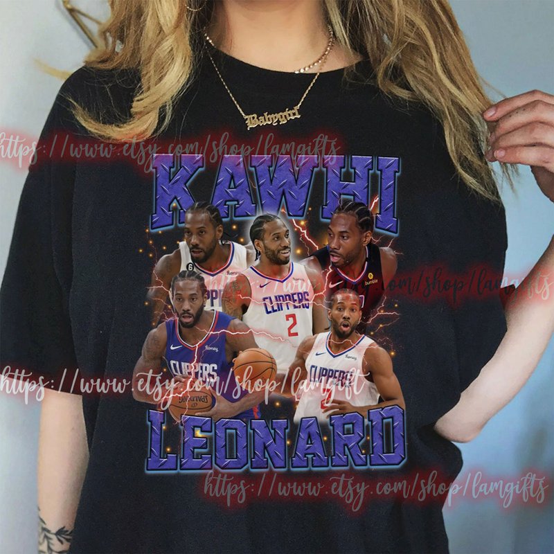 Kawhi "the Claw" Leonard Vintage Shirt — T-shirts pour hommes