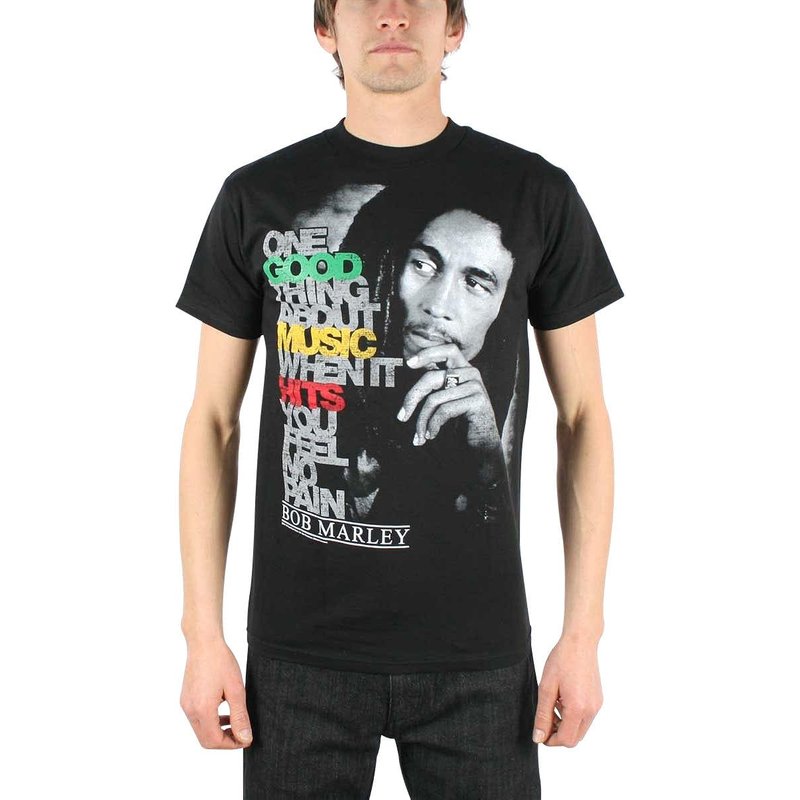 Bob Marley - Good Music Hits Adult T-shirt — T-shirts pour hommes