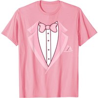 Pink Tuxedo Halloween Costume T-shirt