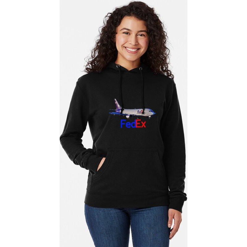 Fedex Express Airlines B737 Lightweight Hoodie — Sweats à capuche pour hommes