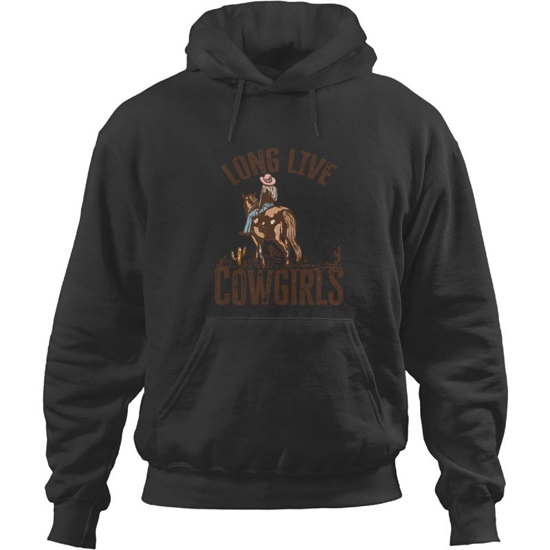 Long Live Cowgirls Desert Hoodie — Sweats à capuche pour hommes