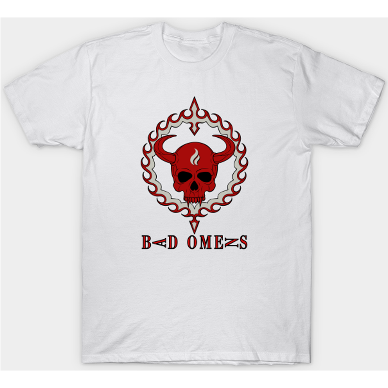 Bad Omen Skull Logo - Bad Omens - T-shirt — T-shirts pour hommes