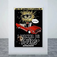 Arctic Monkeys Band Poster — Affiches et impressions