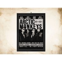 Arctic Monkeys Poster, Vintage Poster — Affiches et impressions