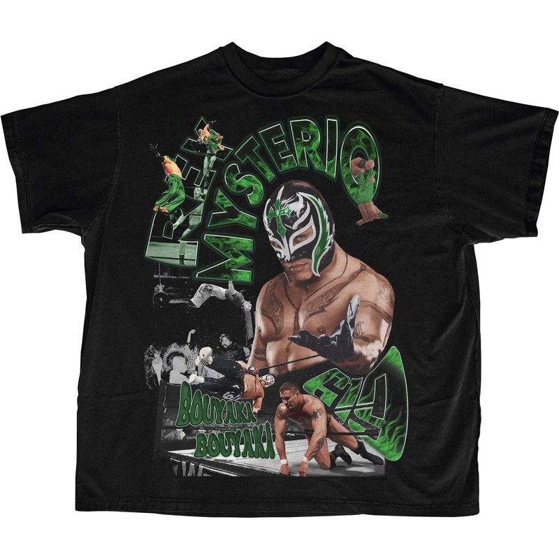 Rey Mysterio Vintage Style T-shirt
