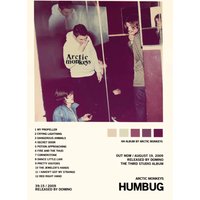 Arctic Monkeys Humbug Album Poster — Posters & Prints