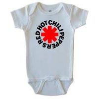Red Hot Chili Peppers Band Logo Baby Onesie