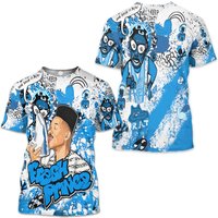 Fp Lick Jordan Unisex Sneaker Shirt Match Wizards 3s Tee