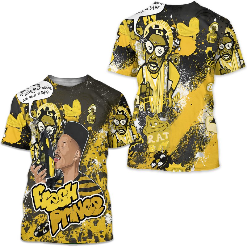 Fp Lick Jordan Unisex Sneaker Shirt Match 2023 Thunder 4s Tee — T-shirts pour hommes