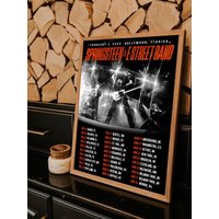 Springsteen And E Street Band 2023 Tour Poster