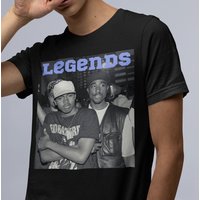 Nas & Pac Kings Of Rap T-shirt, Nas T-shirt, 2pac Shirt, Tupac Shirt