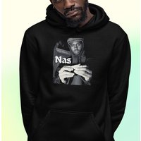 Nas Roll Up Rap Hoodie — Sweats à capuche pour hommes