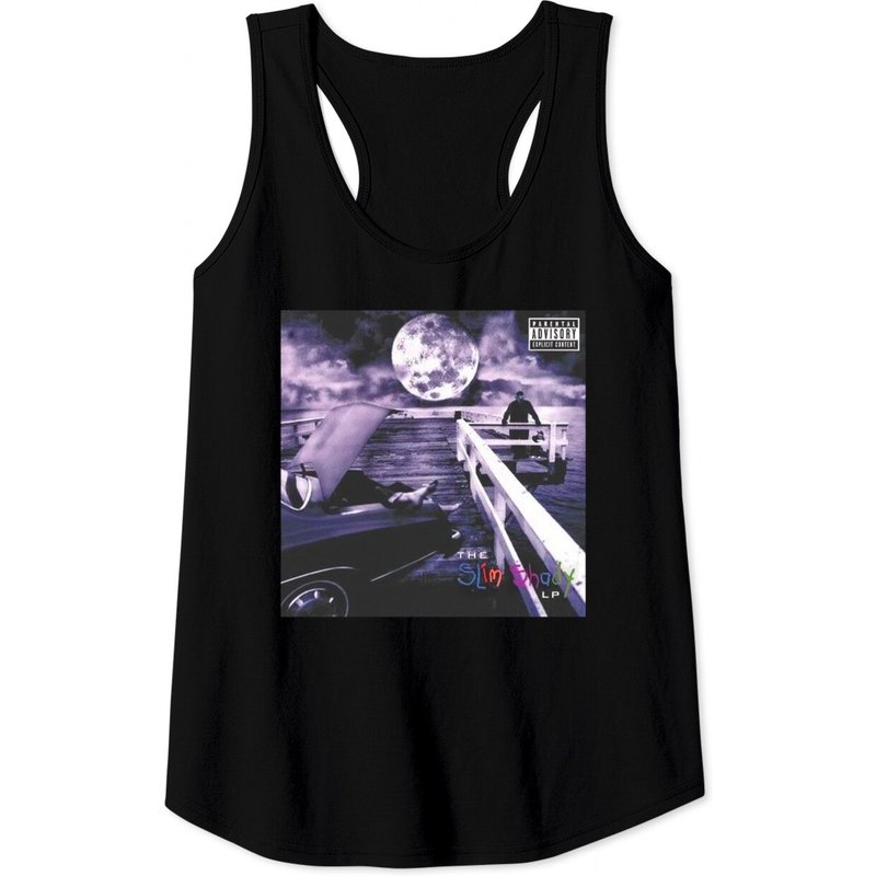 Eminem Tank Tops - The Slim Shady Lp / Premium Unisex Tank Tops — T-shirts pour hommes