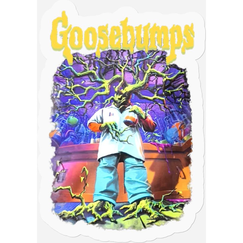 Goosebumps Horrorland Art Stickers — Stickers & Decals