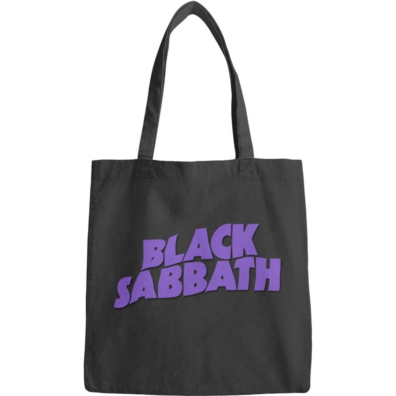 Black Sabbath Purple Logo Bags — Tote Bags